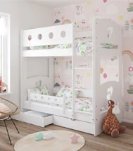 vaiko kambario baldai, vaikiskos lovos, lovos vaikams, vaikiskos lovytes, dviaukste lova